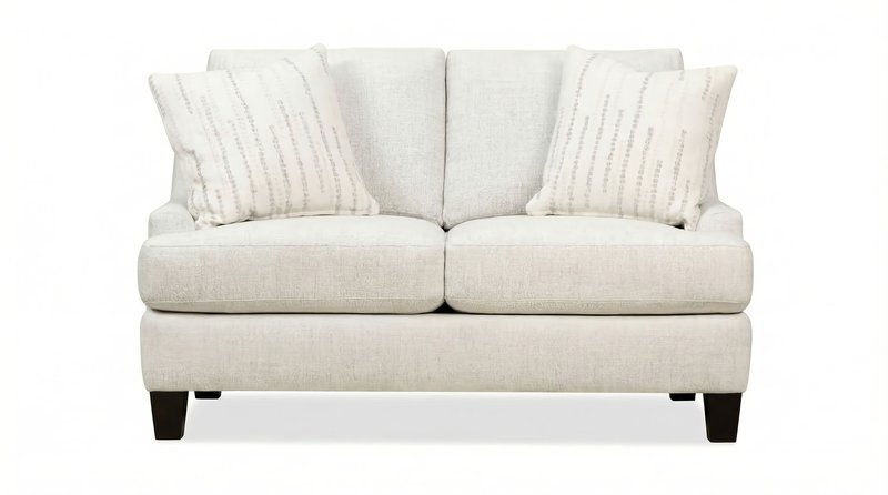 2597-100 Ellie loveseat Head-On 2026