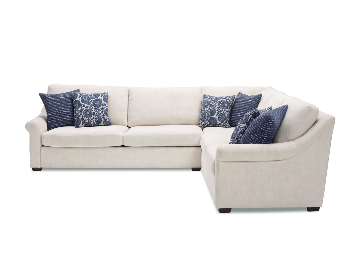 2608 Tucson Sectional Head-On in 2695-81 Ossian Porcelain