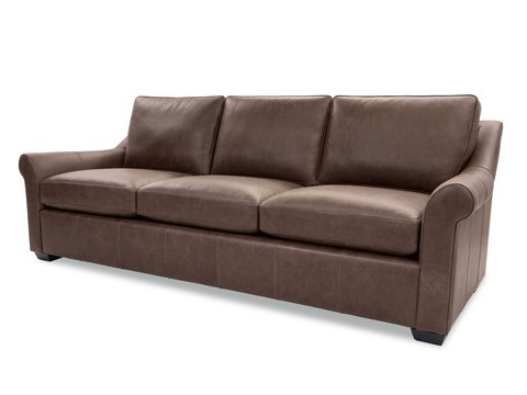 L2608-350 Tucson Leather Sofa 3-4