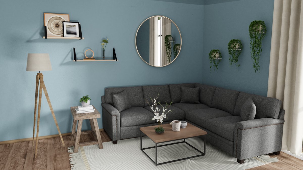 Warren Sectional Room Scene