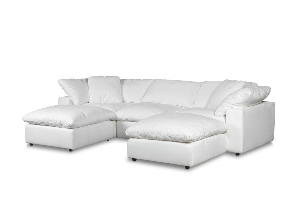 K2009-15 Q8 Sofa + 2 ottomans Angle