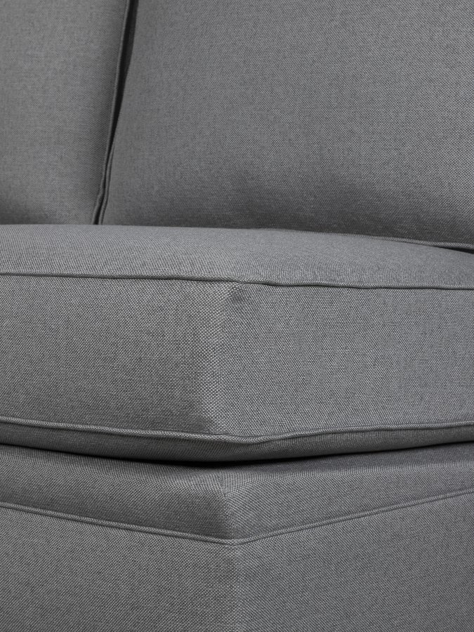 2150-130 Armless Loveseat Close Up