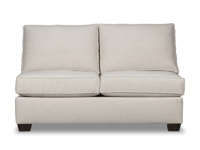 2154-130 Armless Loveseat (Front)