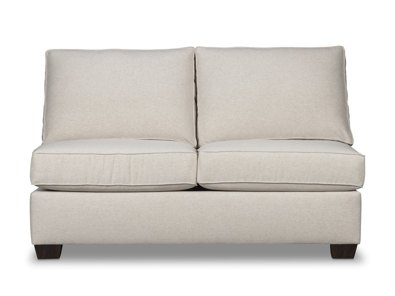 2154-130 Armless Loveseat (Front)
