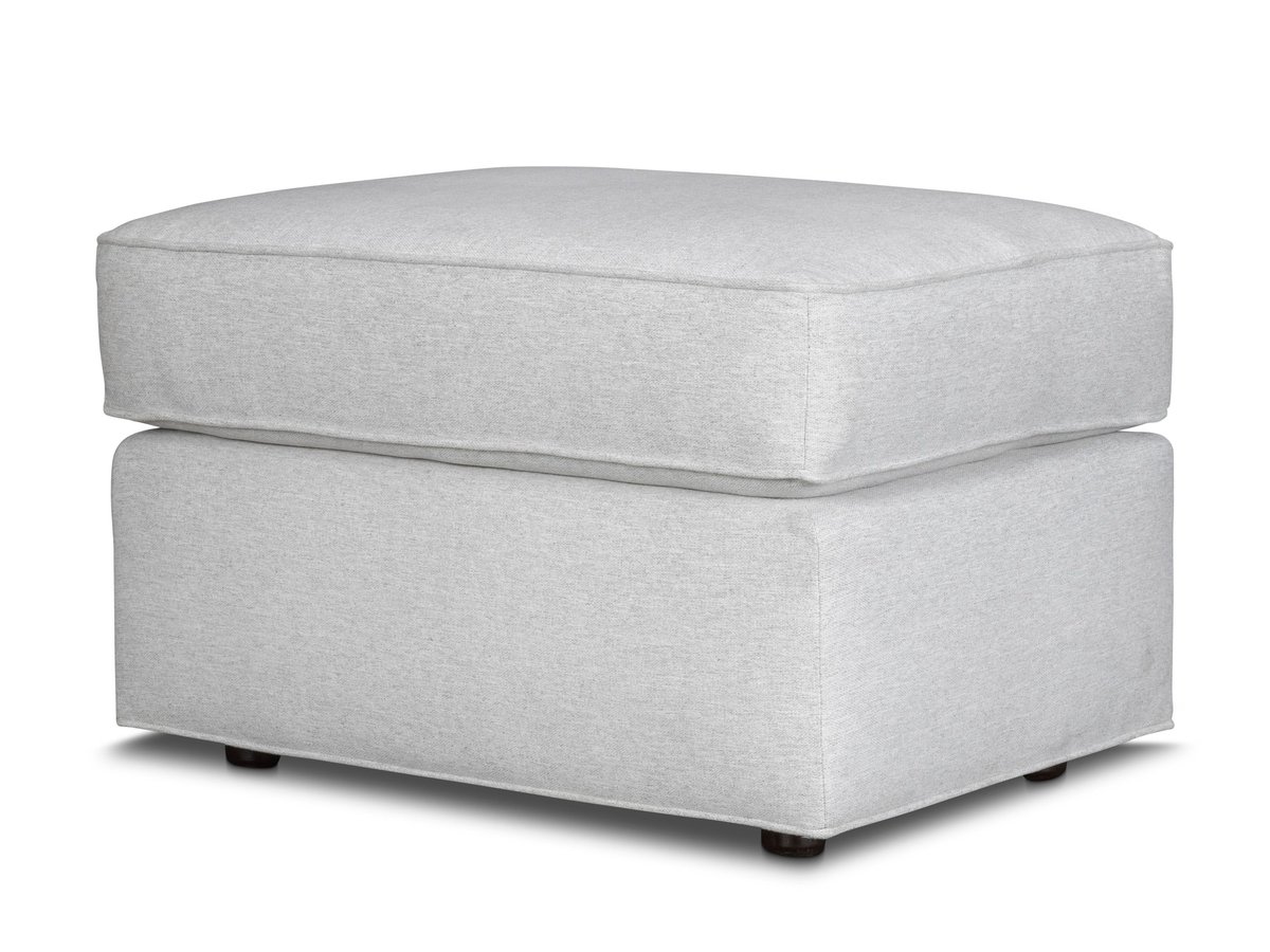 2901-500 Ottoman in 2109-12 Side Angle