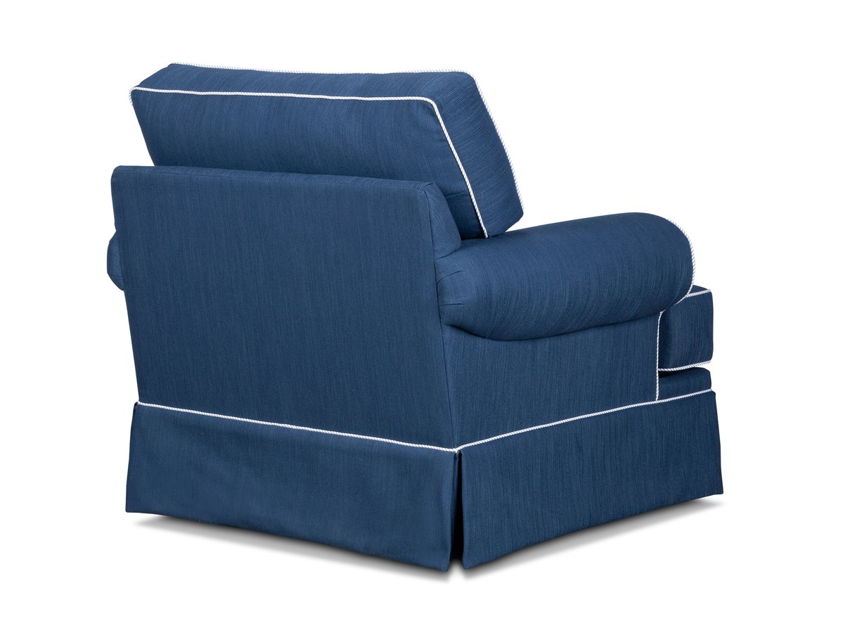 6262-0Q7 Emily Blue Denim Chair Back