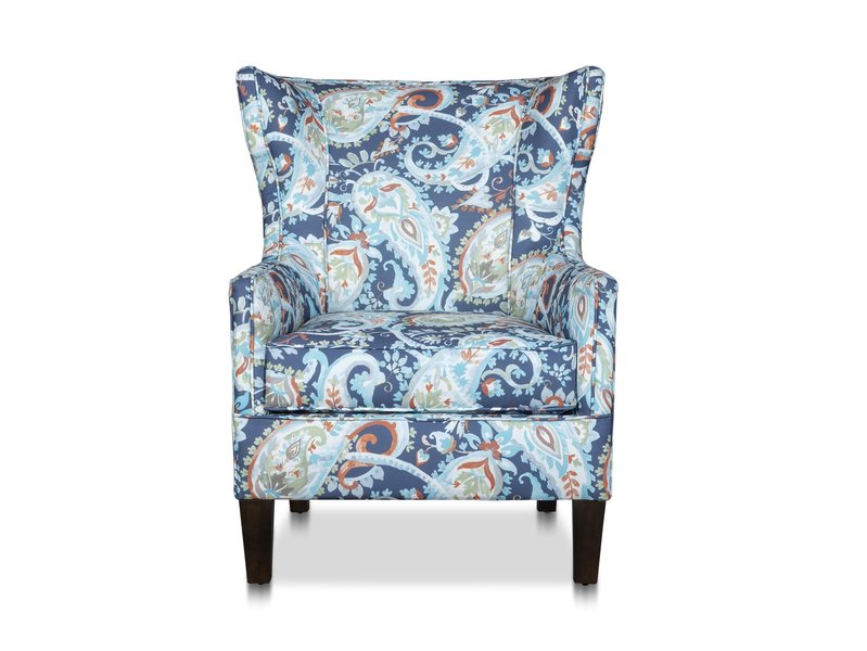 9033-0Q1 Able Chair Paisley Front