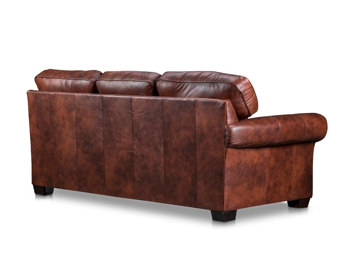 L7902-7Q Zachary Leather Sleeper Sofa Back